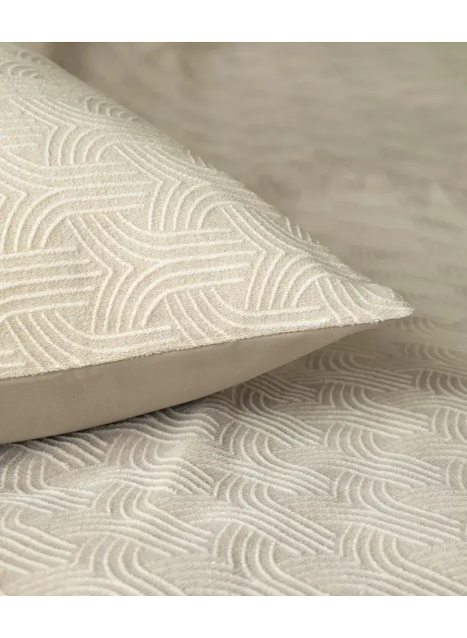 Sleeptime Dekbedovertrek Art Beige - Flanel