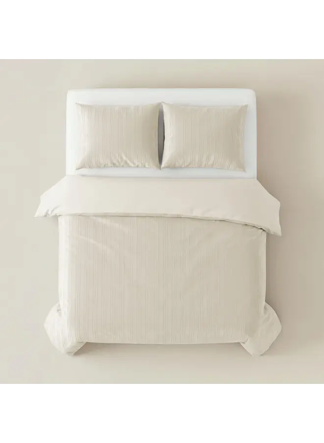 Sleeptime Dekbedovertrek Velvet Lining Beige - Velvet