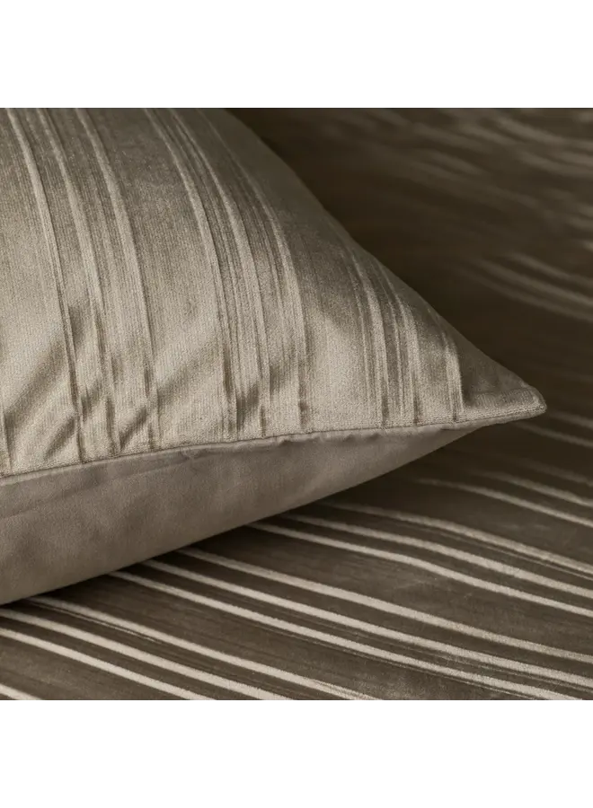 Sleeptime Dekbedovertrek Velvet Lining Taupe - Velvet