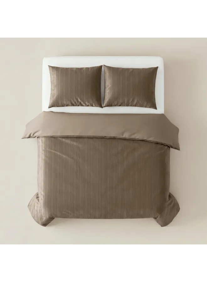 Sleeptime Dekbedovertrek Velvet Lining Taupe - Velvet