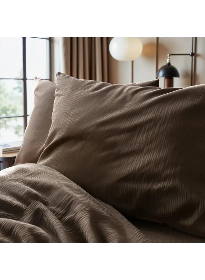 Sleeptime Dekbedovertrek Velvet Cartier Taupe - Velvet