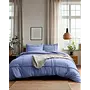 Sleeptime Dekbedovertrek Washed Tufted Blauw - Microvezel