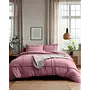 Sleeptime Dekbedovertrek Washed Tufted Oud Roze - Microvezel