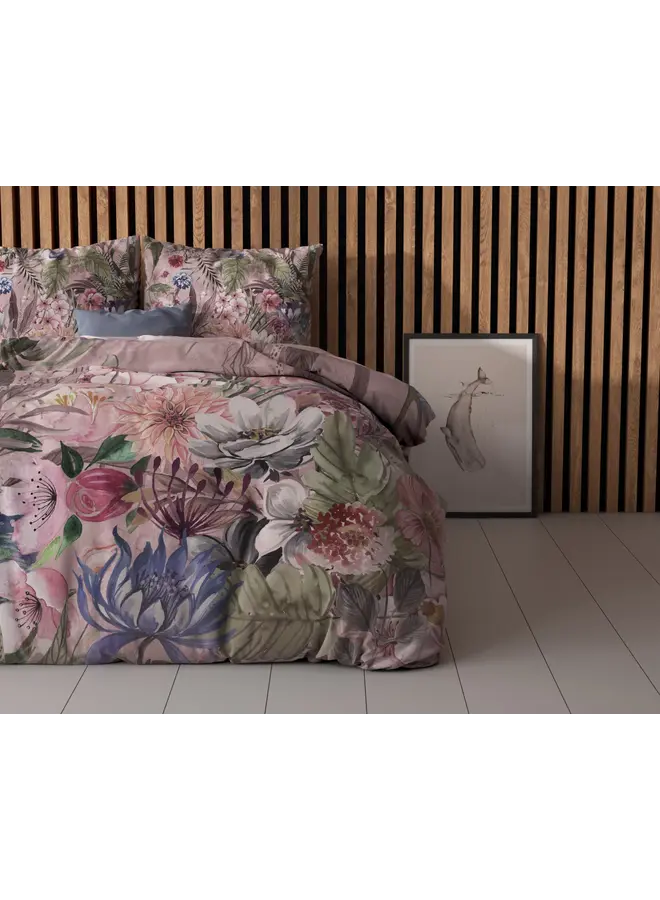 Sleeptime Dekbedovertrek Tess roze - Microvezel