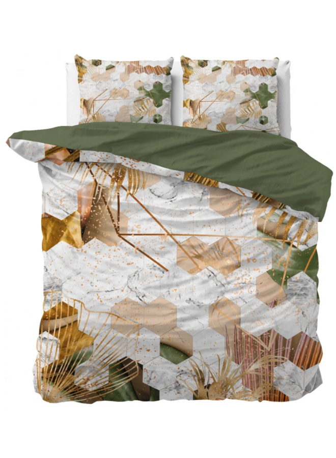 Dekbedovertrek Zaza wit - Microvezel