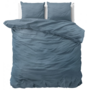 Dreamhouse Dekbedovertrek Stone Washed Uni Blauw - Katoen