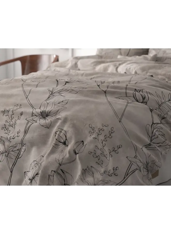 Sleeptime Dekbedovertrek Dora Taupe - Microvezel