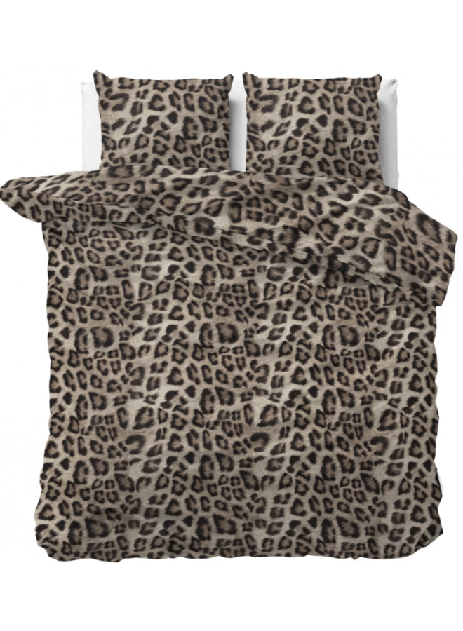 Dekbedovertrek Deep Panther Bruin - Microvezel PL3