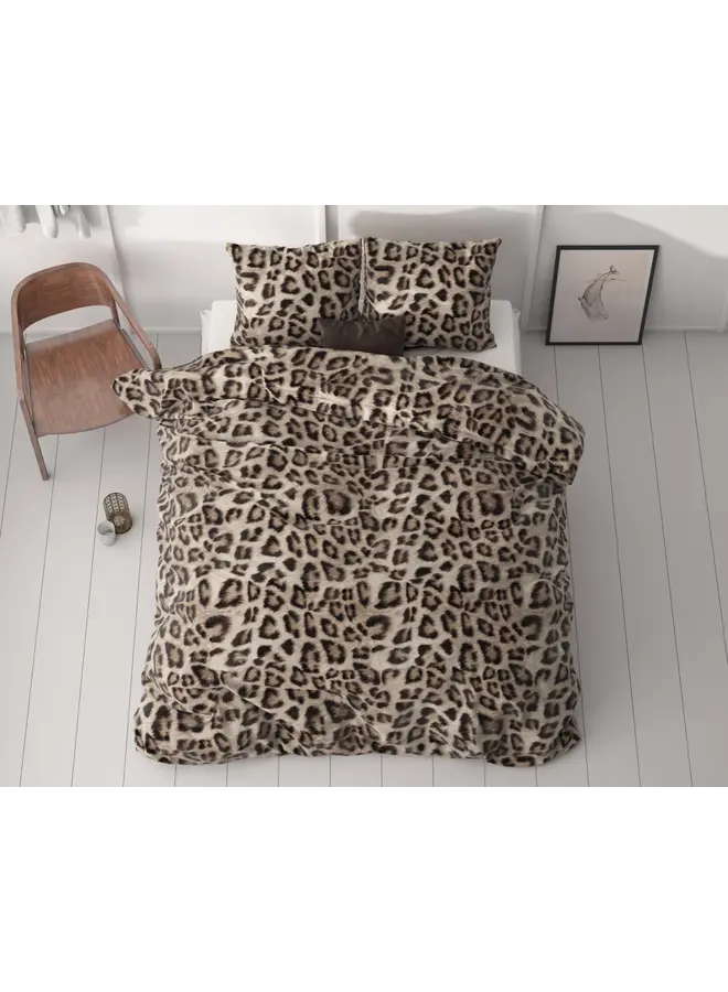 Sleeptime Dekbedovertrek Deep Panther Bruin - Microvezel