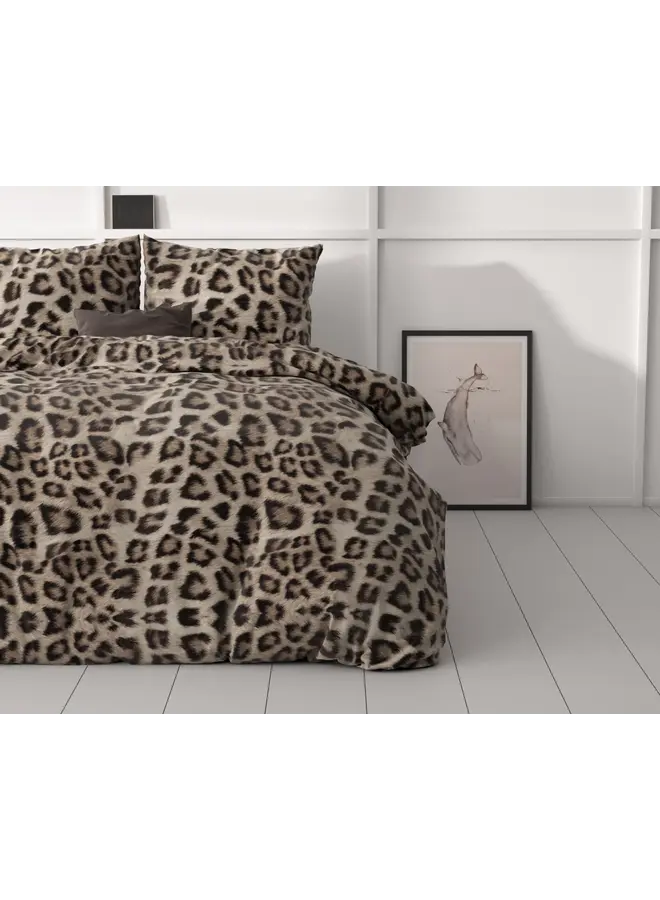 Sleeptime Dekbedovertrek Deep Panther Bruin - Microvezel