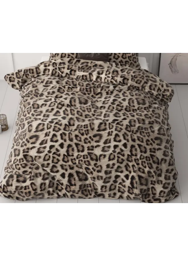 Sleeptime Dekbedovertrek Deep Panther Bruin - Microvezel