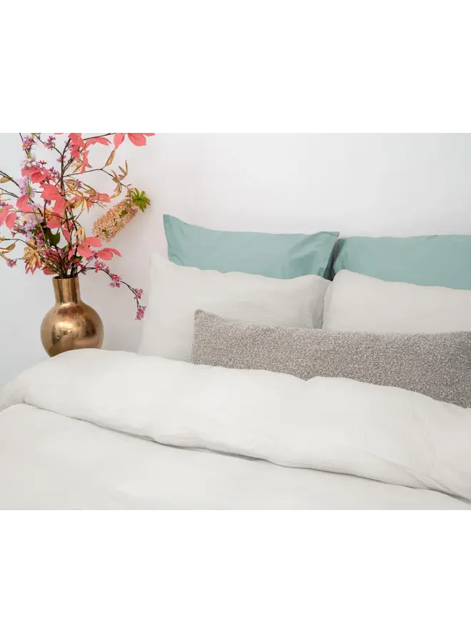 Dreamhouse Dekbedovertrek Mousseline Percaline Off Wit - Perkal Katoen