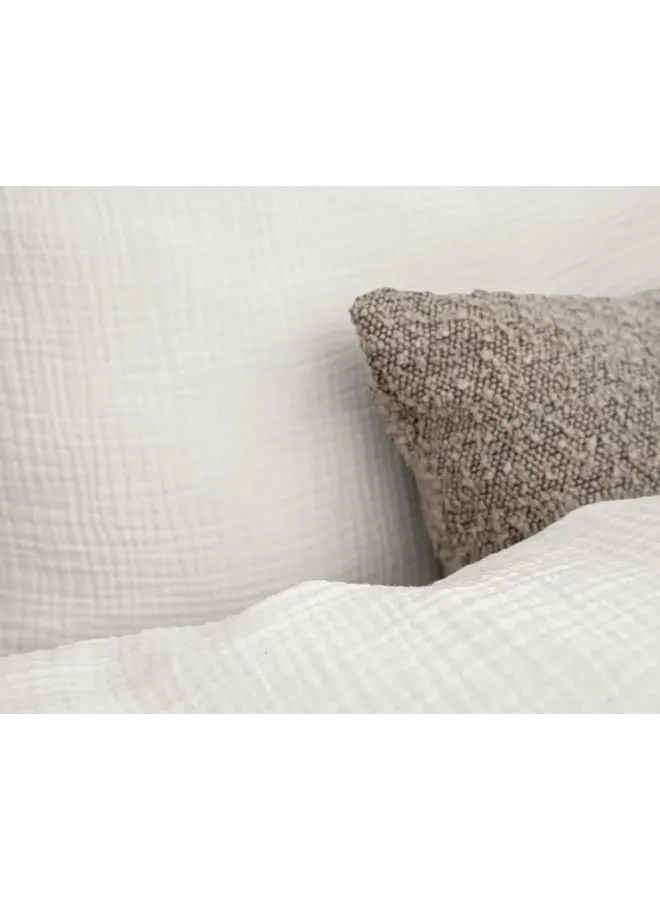 Dreamhouse Dekbedovertrek Mousseline Mousseline Off Wit - Perkal Katoen