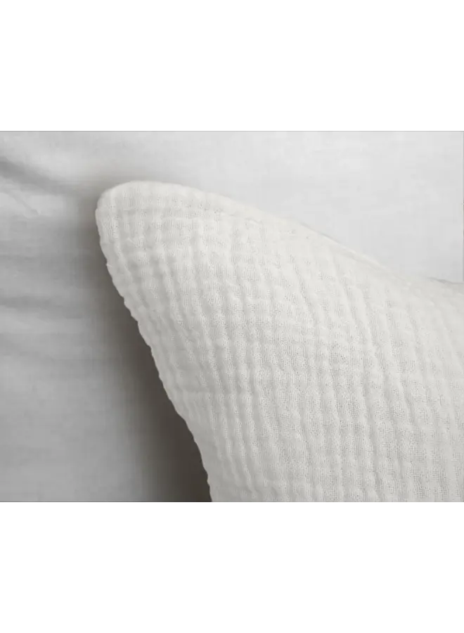 Dreamhouse Dekbedovertrek Mousseline Percaline Off Wit - Perkal Katoen