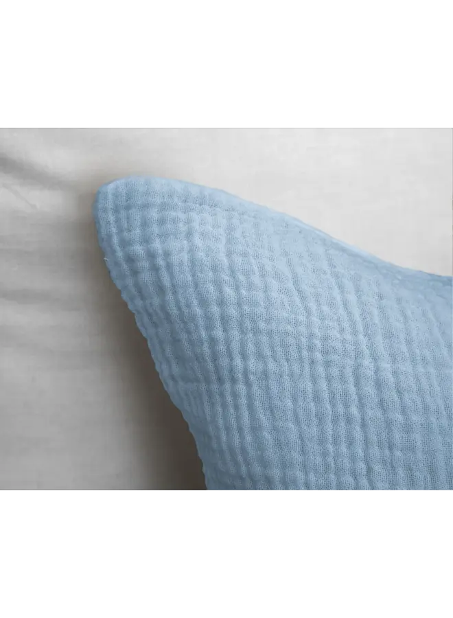 Dreamhouse Dekbedovertrek Mousseline Perkal Sky Blauw - Percaline Katoen