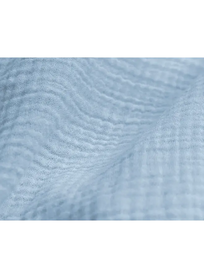 Dreamhouse Dekbedovertrek Mousseline Perkal Sky Blauw - Percaline Katoen