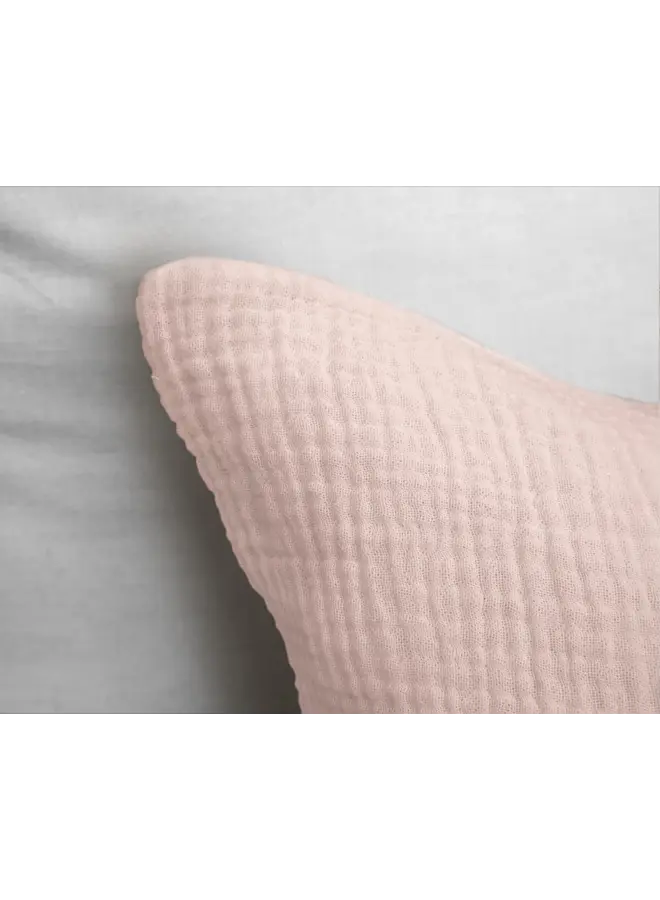 Dreamhouse Dekbedovertrek Mousseline Perkal Roze - Percaline Katoen