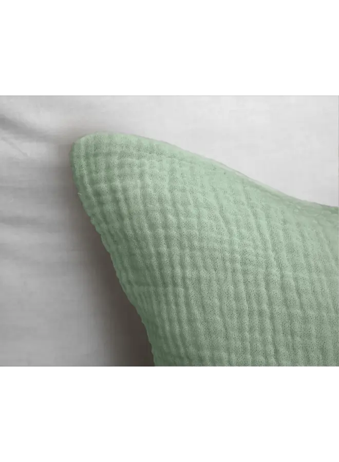 Dreamhouse Dekbedovertrek Mousseline Groen - Percaline Katoen