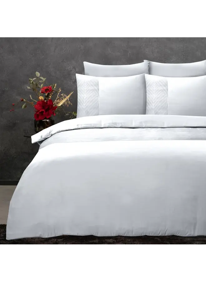 Sleeptime Dekbedovertrek Berlin Wit - Microvezel