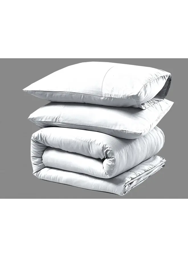 Sleeptime Dekbedovertrek Berlin Wit - Microvezel