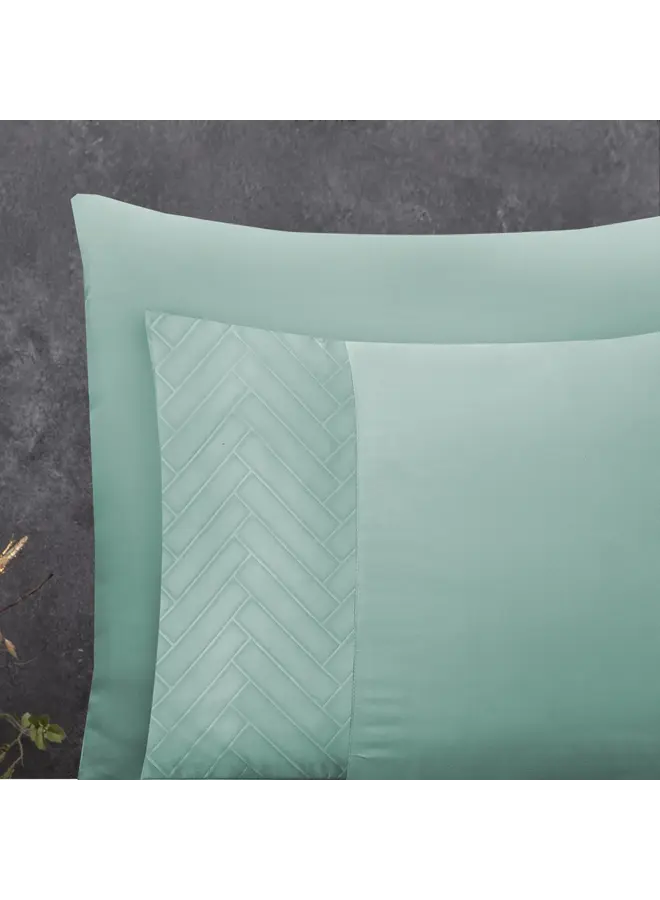 Sleeptime Dekbedovertrek Valencia Mint Groen - Microvezel