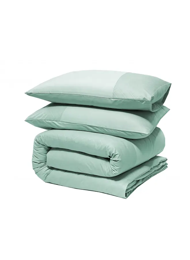 Sleeptime Dekbedovertrek Valencia Mint Groen - Microvezel