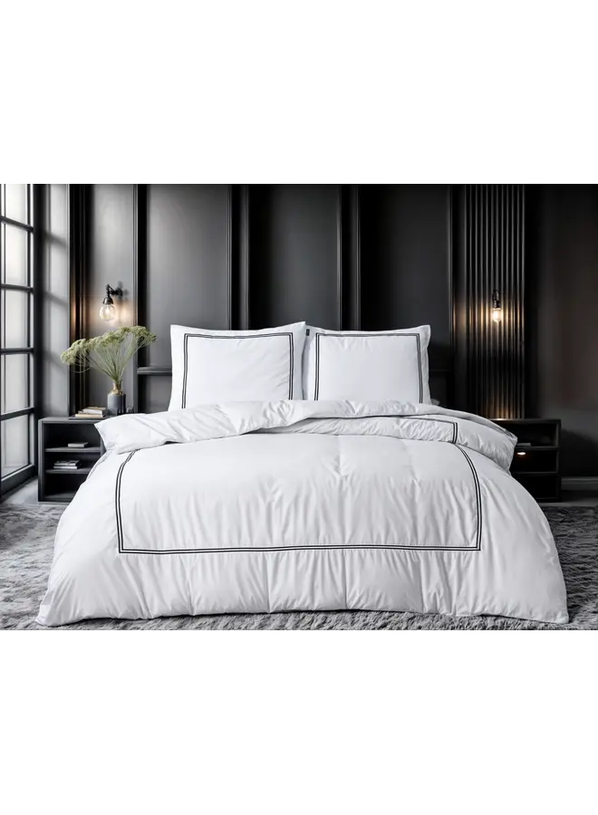 Sleeptime Dekbedovertrek Brata Wit - Microvezel