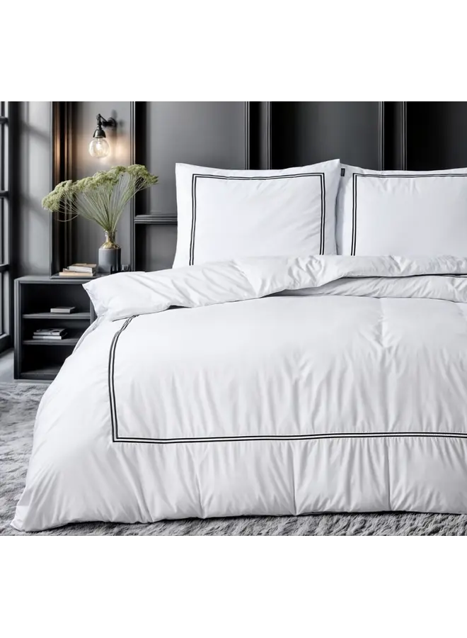 Sleeptime Dekbedovertrek Brata Wit - Microvezel