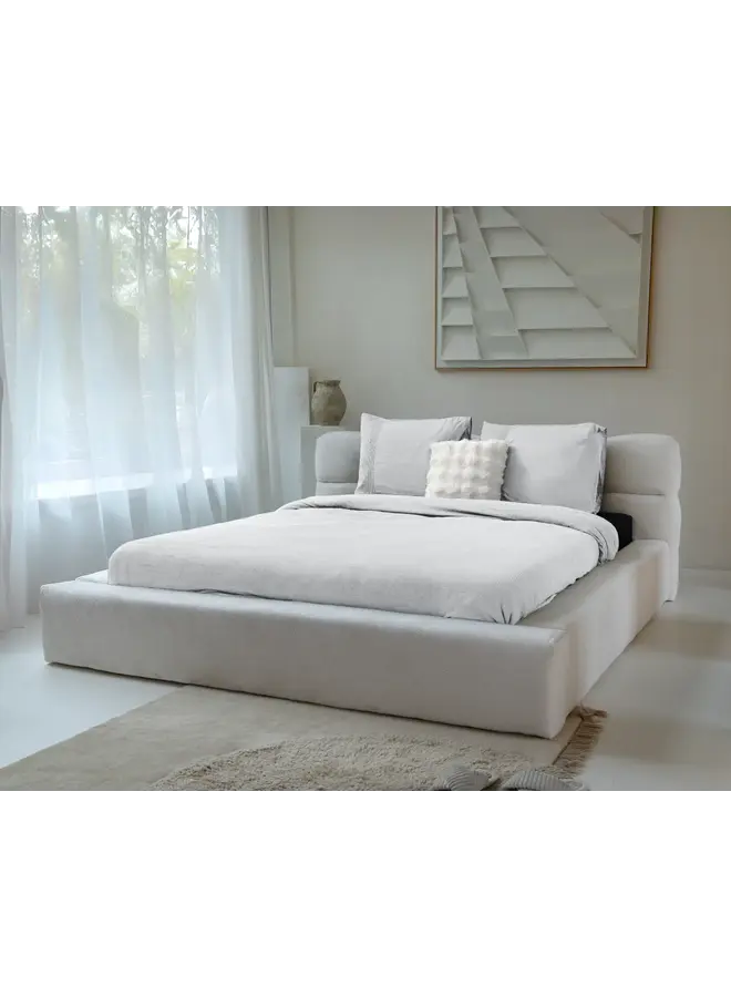 Primaviera Deluxe Dekbedovertrek Waffle Wit - Perkal Katoen