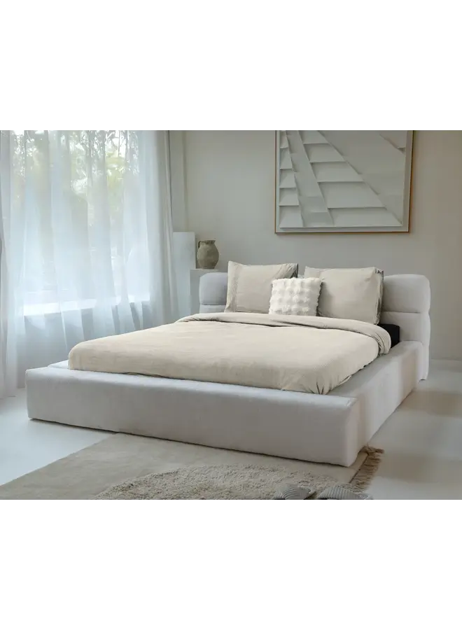 Primaviera Deluxe Dekbedovertrek Waffle Beige - Perkal Katoen