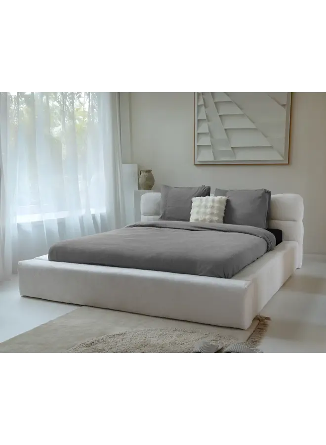 Primaviera Deluxe Dekbedovertrek Waffle Grijs - Perkal Katoen