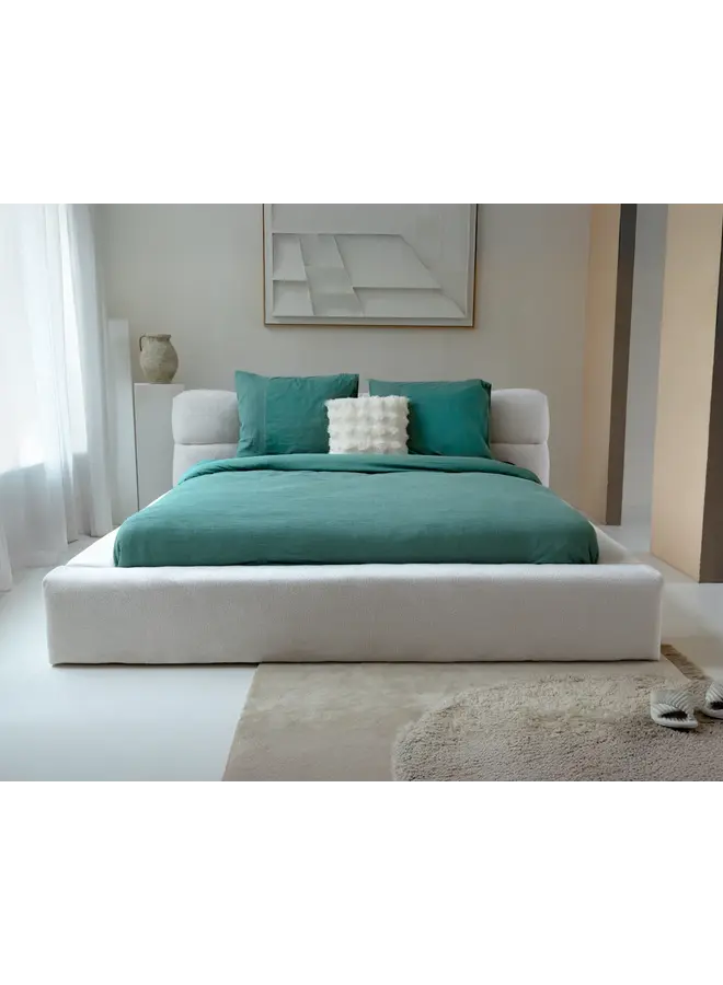 Primaviera Deluxe Dekbedovertrek Waffle Groen - Perkal Katoen