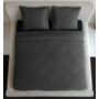 Primaviera Deluxe Dekbedovertrek Waffle Antraciet - Perkal Katoen