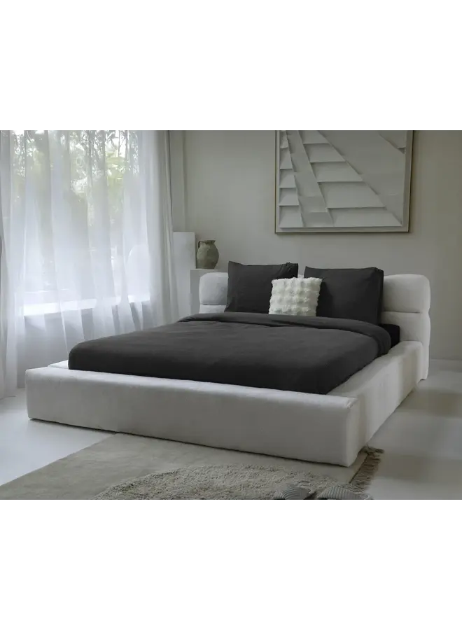 Primaviera Deluxe Dekbedovertrek Waffle Antraciet - Perkal Katoen