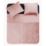 Sleeptime Dekbedovertrek Velvet Piping Soft Pink - Velvet