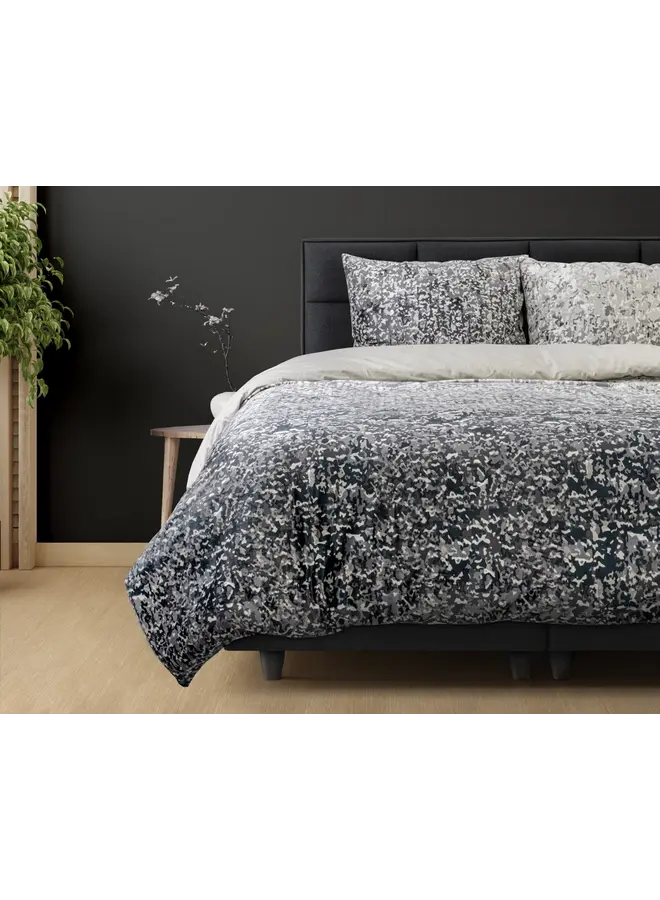 Dreamhouse Dekbedovertrek Signature Emma Antraciet - Velvet