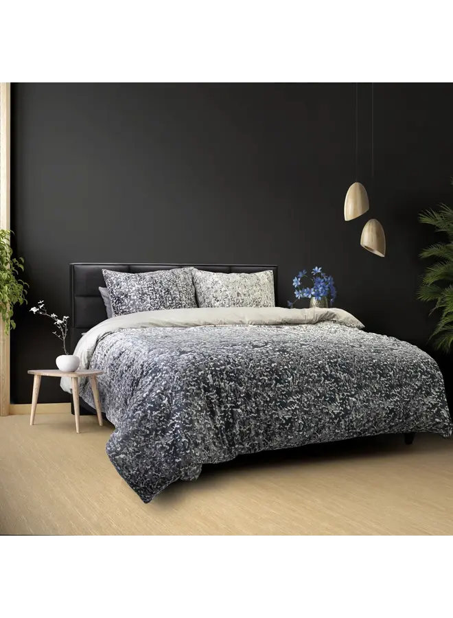 Dreamhouse Dekbedovertrek Signature Emma Antraciet - Velvet