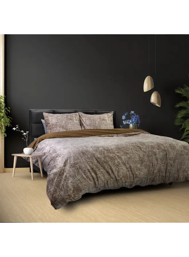 Dreamhouse Dekbedovertrek Signature Aria Bruin - Velvet