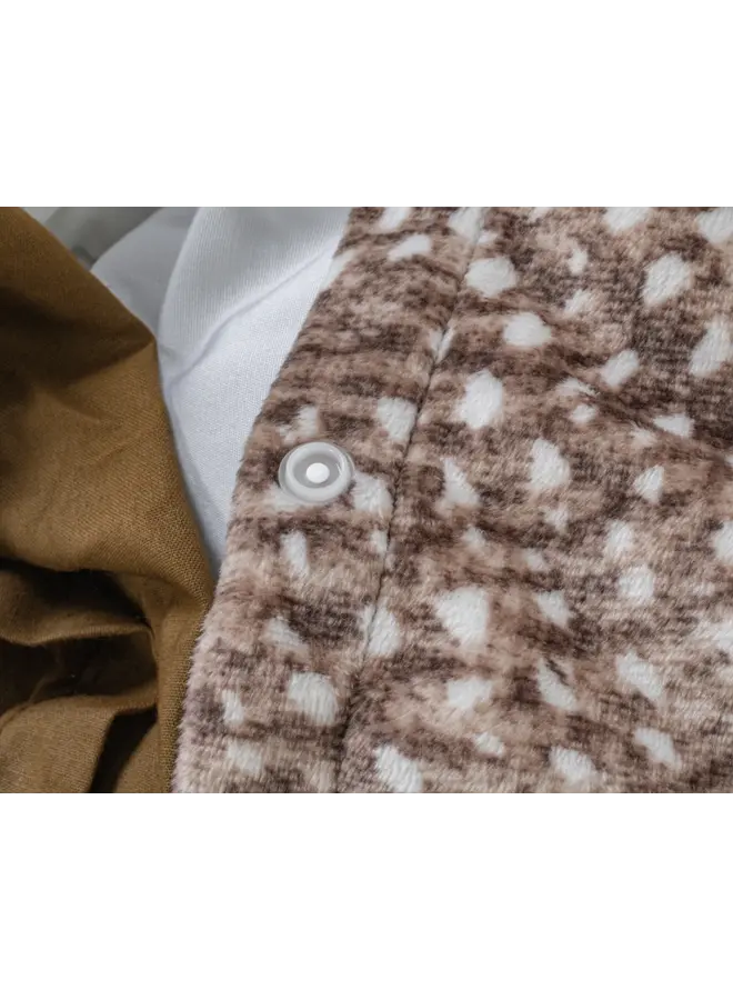 Dreamhouse Dekbedovertrek Signature Aria Bruin - Velvet