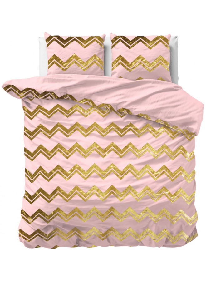 Dekbedovertrek Wave Roze - Microvezel PL3