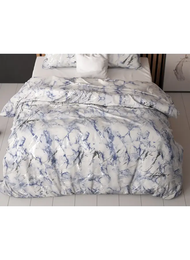 Sleeptime Dekbedovertrek Ocean Blauw - Microvezel