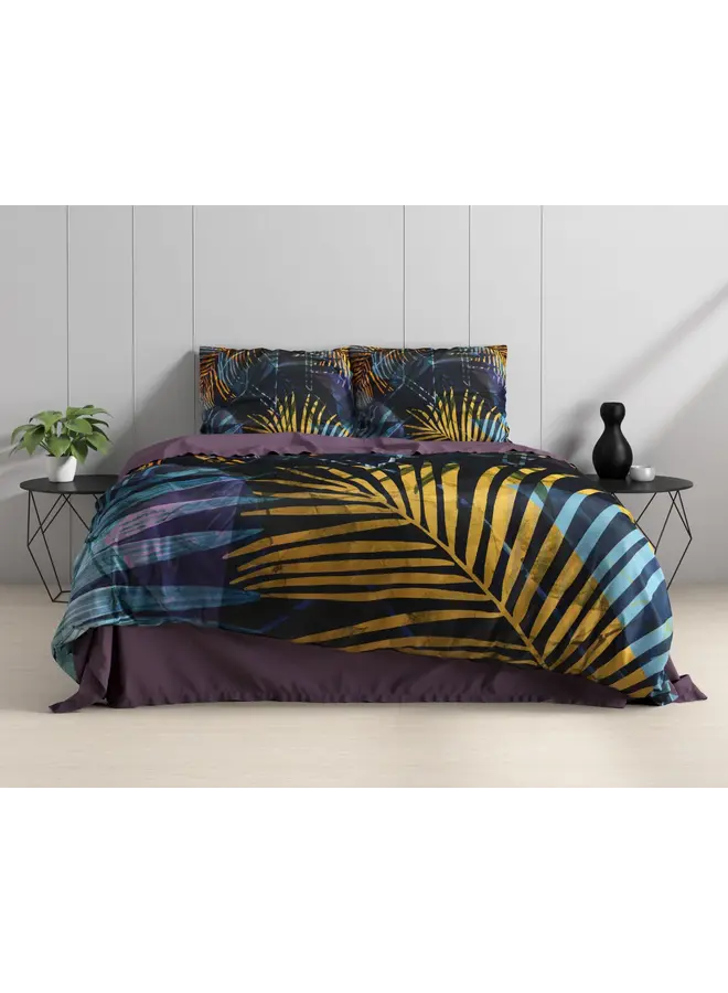 Dreamhouse Dekbedovertrek Marina Navy - Katoensatijn