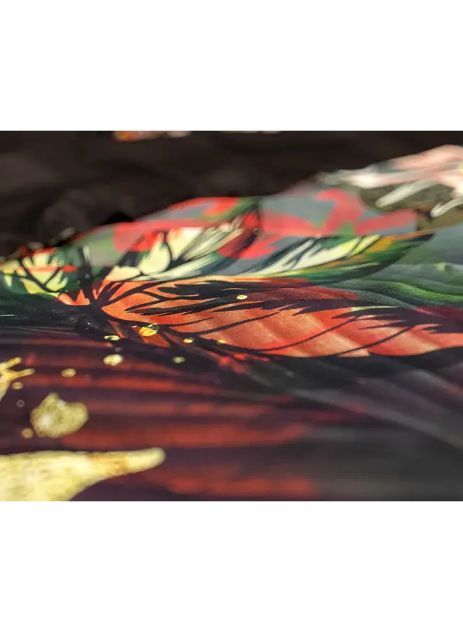 Dreamhouse Dekbedovertrek Wild Rose 2 Multi - Katoensatijn