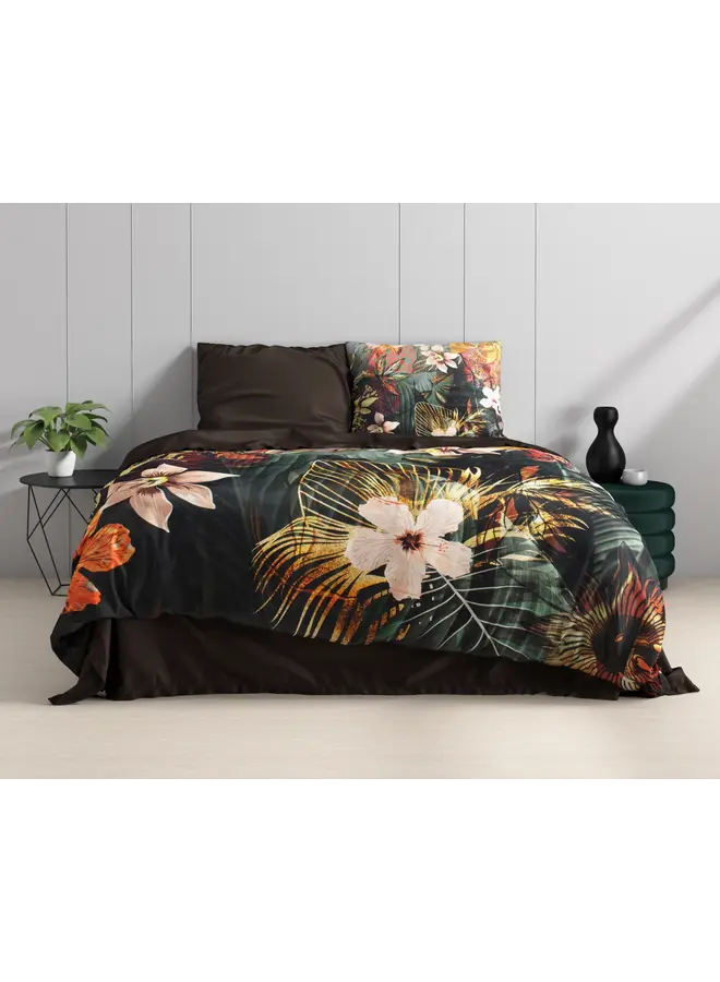 Dreamhouse Dekbedovertrek Wild Rose 2 Multi - Katoensatijn