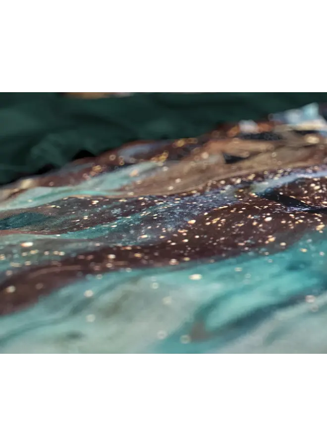 Dreamhouse Dekbedovertrek Apollo Taupe - Katoensatijn