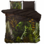 Dreamhouse Dekbedovertrek Jungle Art 2 Taupe - Katoensatijn