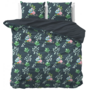 Dreamhouse Dekbedovertrek Nature Leaves Green - Katoensatijn