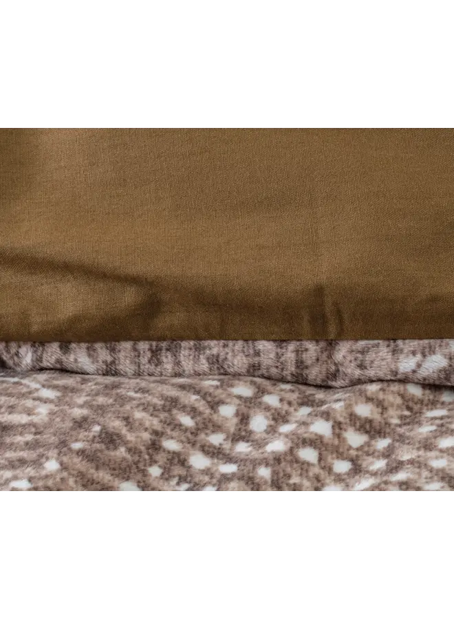 Dreamhouse Dekbedovertrek Signature Aria Bruin - Velvet - Copy