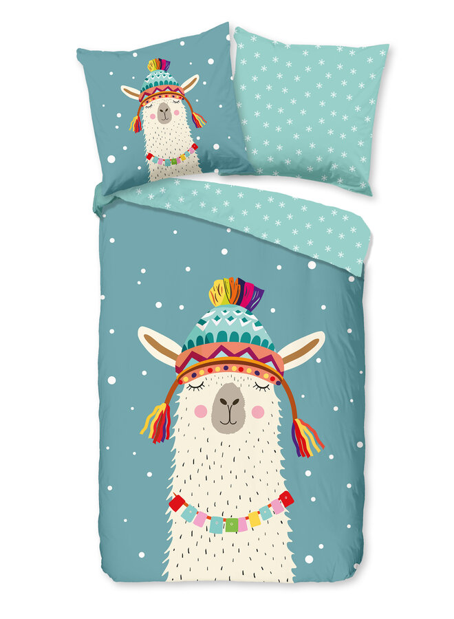 Dekbedovertrek Kids Borax Petrol - Flanel