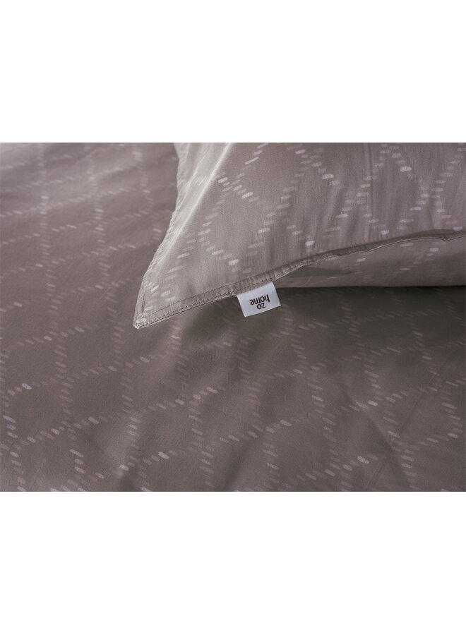 ZO! Home Dekbedovertrek Linea-di-Satinado Purple Dove -  Katoensatijn